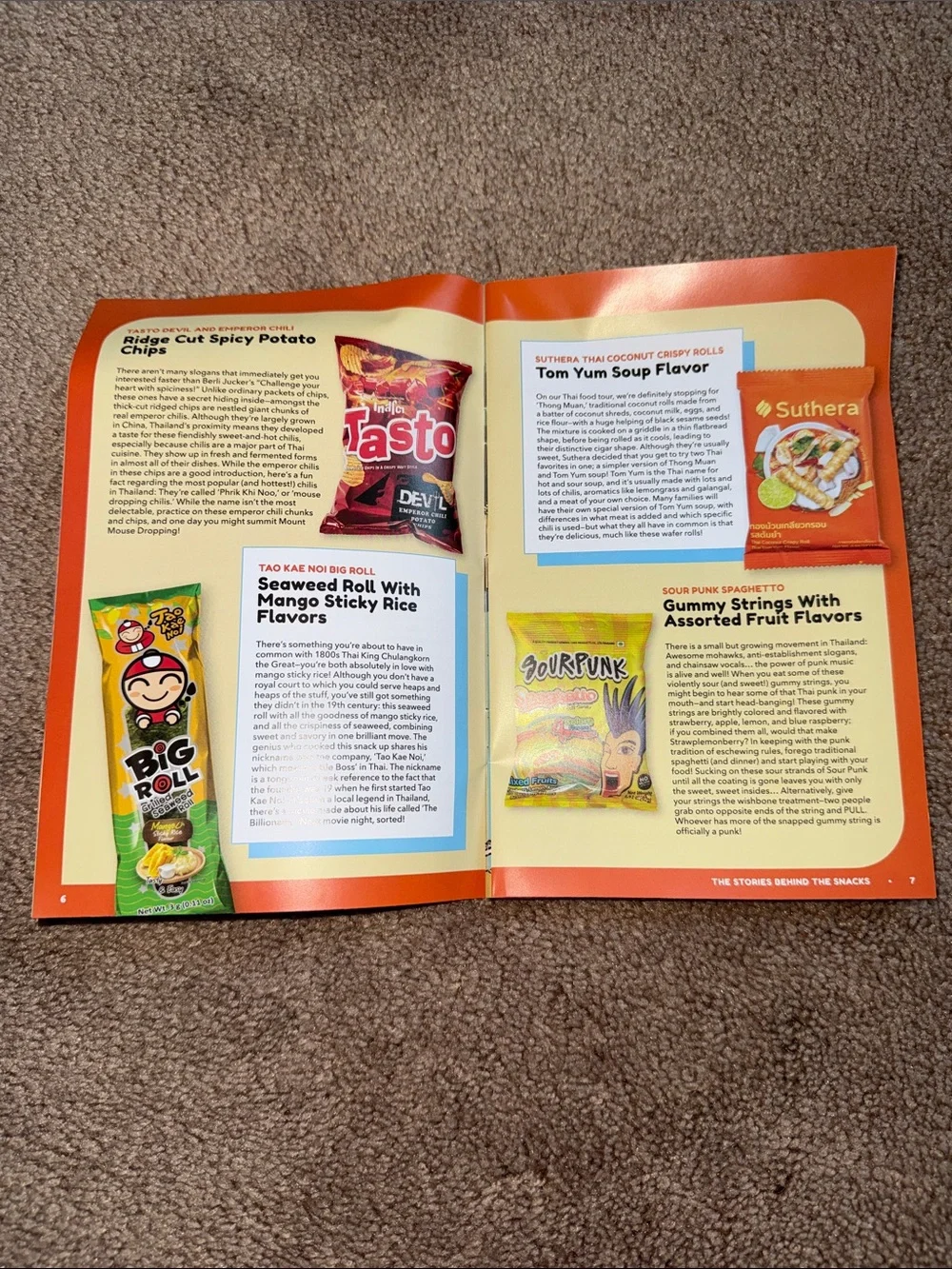 New! Universal Yums Thailand Snack Gift Box